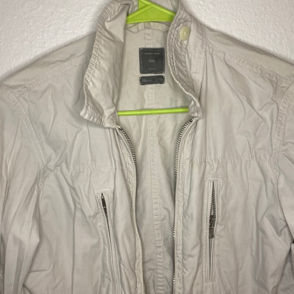 Gap off duty jacket with cinched waist - Picture 3 of 9